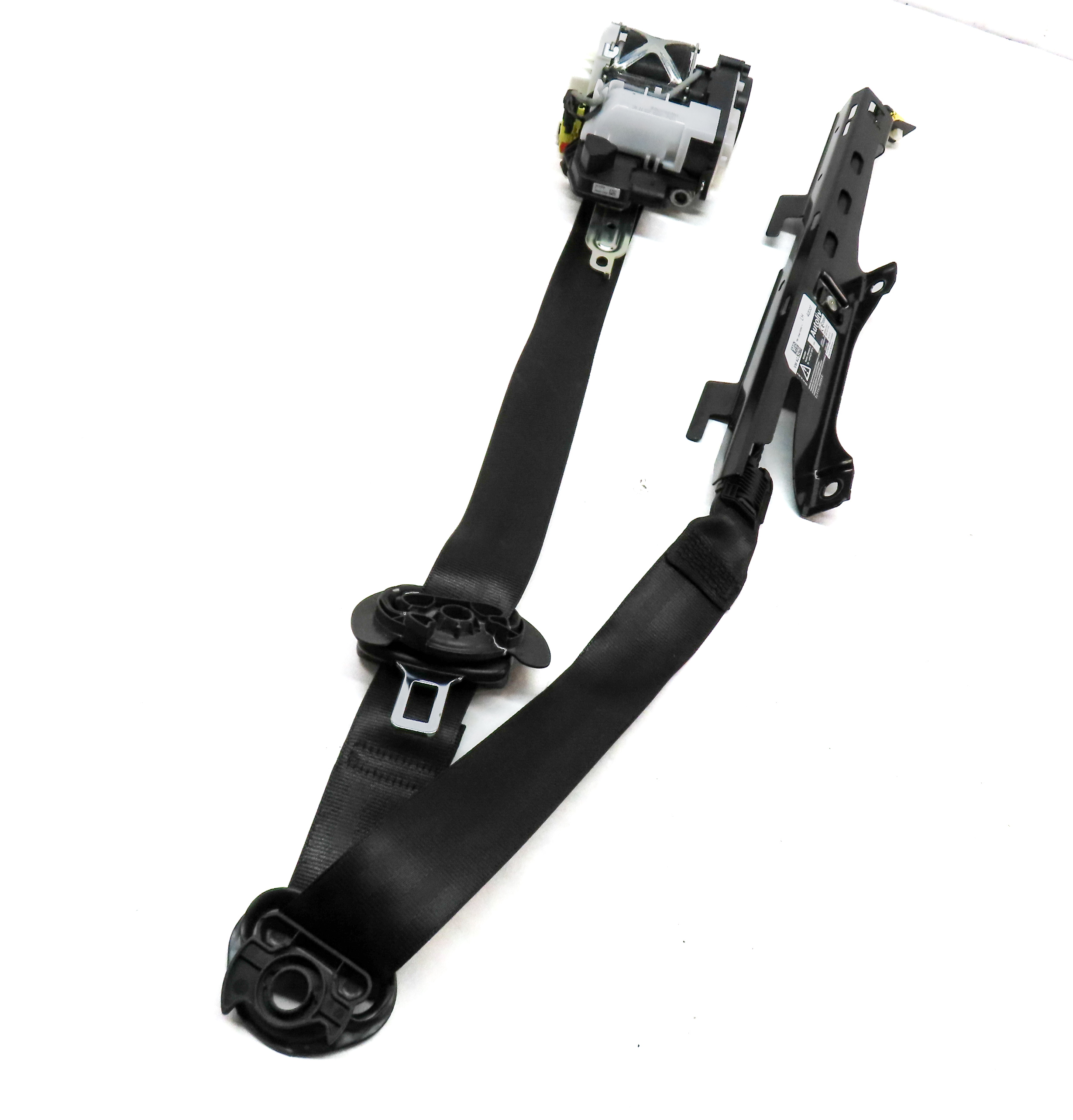 2016-2018 AUDI A3 E-TRON (8VF) FRONT LEFT DRIVER SEATBELT RETRACTOR (BLACK) — exact item pictured